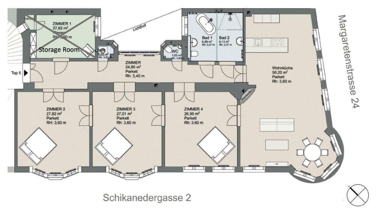 Grand Soho Apartment Виена Екстериор снимка